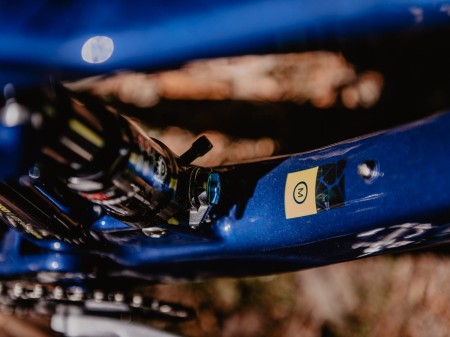 Rama MTB 29" Hero Carbon XL granatowo-limonkowa, boost 148x12mm