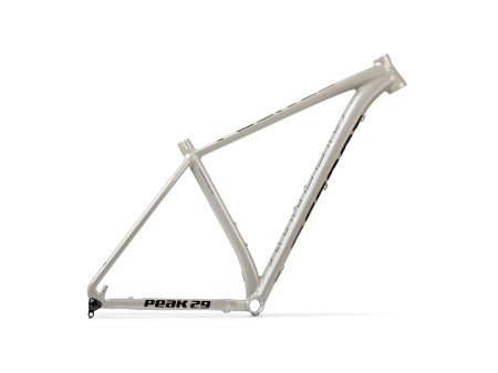 Rama MTB 29" Peak Boost XS platynowo-czarna, boost 148x12mm