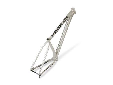 Rama MTB 29" Peak Boost XS platynowo-czarna, boost 148x12mm