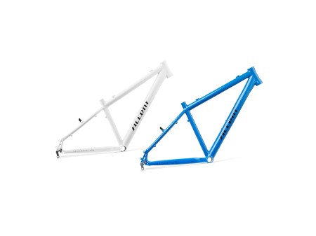 Rama MTB 26" Tormenta Lady 18,5" biało-turkusowa, QR
