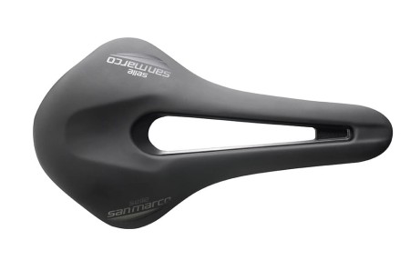Siodełko SHORTFIT 2.0 SPORT NARROW OPEN czarne