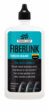 Uszczelniacz do opon FiberLink Tubeless Sealant: Pro Latex, 240ml butelka plastikowa