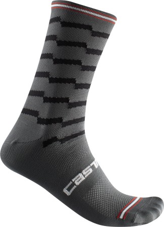 Skarpetki kolarskie Unlimited 18, dark gray/black, rozmiar S/M