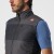 Kamizelka kolarska Unlimited Pufy, dark gray/black-silver gray, rozmiar XL