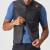 Kamizelka kolarska Unlimited Pufy, dark gray/black-silver gray, rozmiar XL