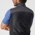Kamizelka kolarska Unlimited Pufy, dark gray/black-silver gray, rozmiar XXL