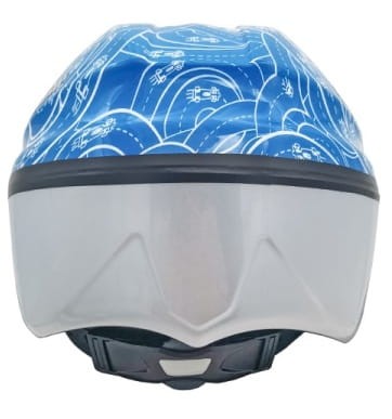 Kask AUTHOR INDEE niebiesko-srebrny 48-50