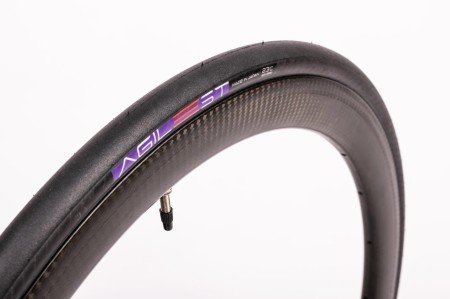 Opona Agilest 700x28C czarno-bursztynowa aramid