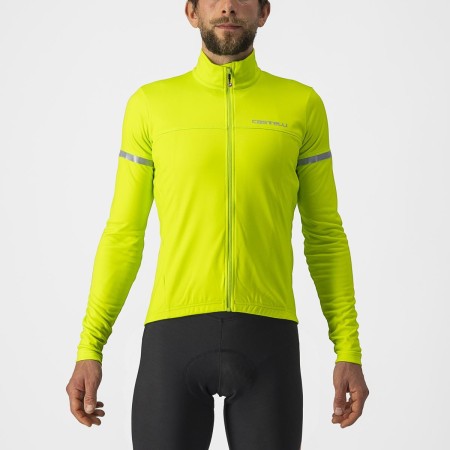 Bluza kolarska Fondo 2, electric lime/silver reflex, rozmiar XL