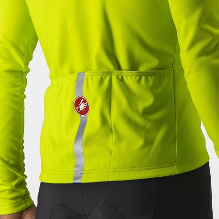 Bluza kolarska Fondo 2, electric lime/silver reflex, rozmiar XL