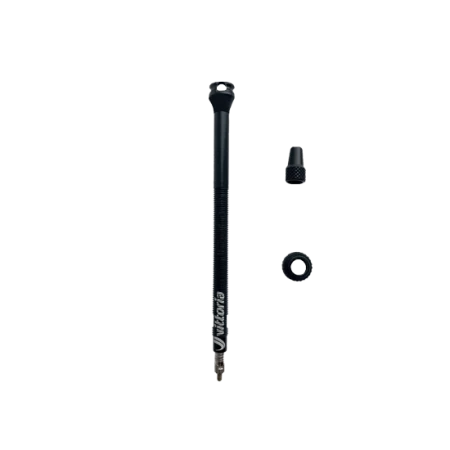 Wentyle do obręczy bezdętkowych, czarne, aluminiowe, 2szt., 100mm