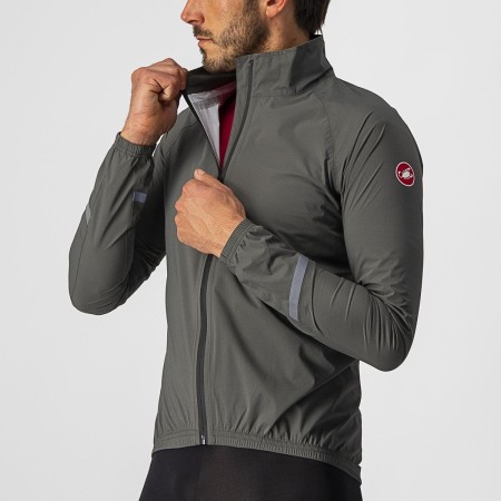 Kurtka kolarska Emergency Rain 2, military green, rozmiar L