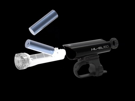 Lampa przednia Cateye HL-EL160 czarna