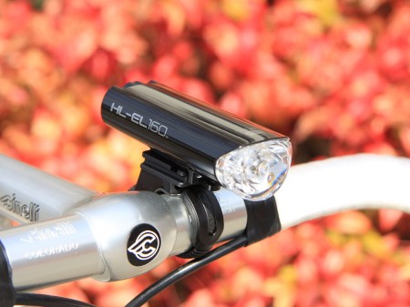 Lampa przednia Cateye HL-EL160 czarna
