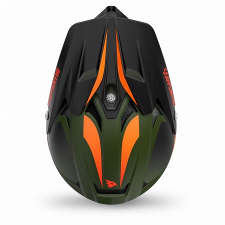 Kask INTOX M 56-58 cm, green gradient, matt