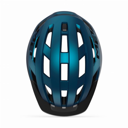 Kask ALLROAD L blue metallic matt