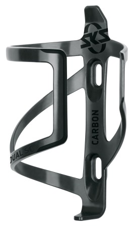 Koszyk na bidon DUAL SC czarny, polycarbon