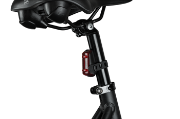 Lampa tylna DWN Basic 1 dioda USB on/off czerwona