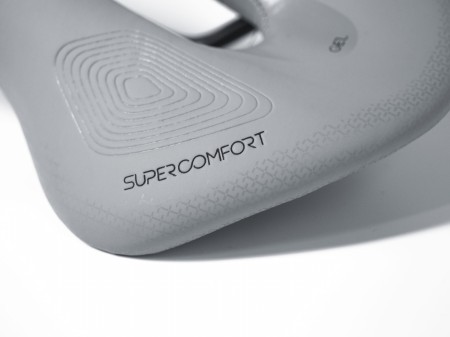 Siodełko ALLROAD SUPERCCOMFORT RACING WIDE OPEN szare