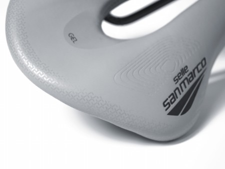 Siodełko ALLROAD SUPERCCOMFORT RACING WIDE OPEN szare