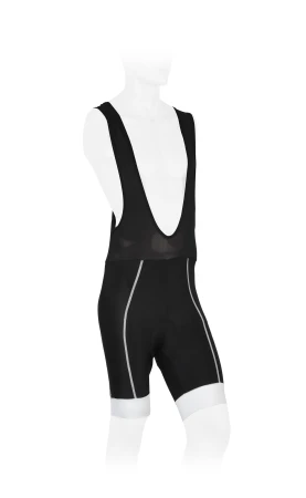 Spodenki kolarskie Apex, czarno-białe, S