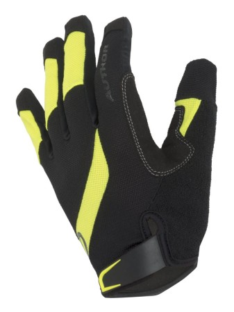 Rękawiczki kolarskie długie AUTHOR MEN SINGLE X5 czarno-żółte M