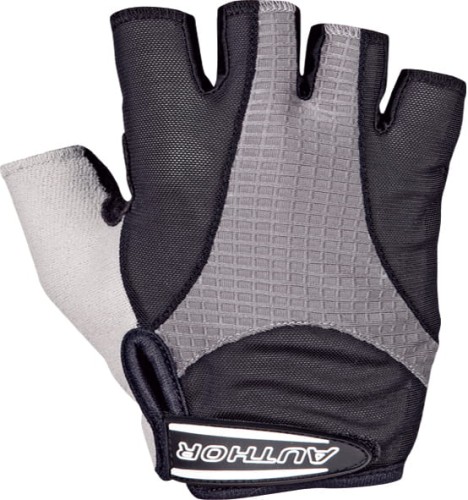 Przejdź do produktu Rękawiczki kolarskie AUTHOR Men Elite Gel czarno-szare M