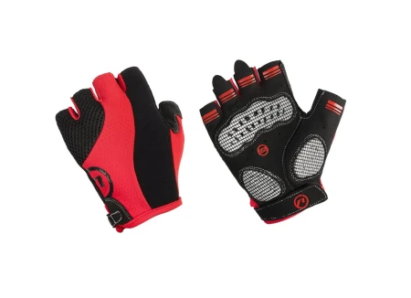 Rękawiczki Duster, czarno-czerwone, XS