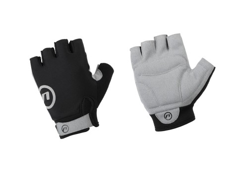 Przejdź do produktu Rękawiczki Blacky, czarno-szare, XS