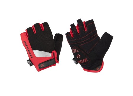 Rękawiczki Draft, czarno-czerwone, S