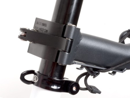 Bagażnik rowerowy na sztycę AUTHOR ACR-160 czarny