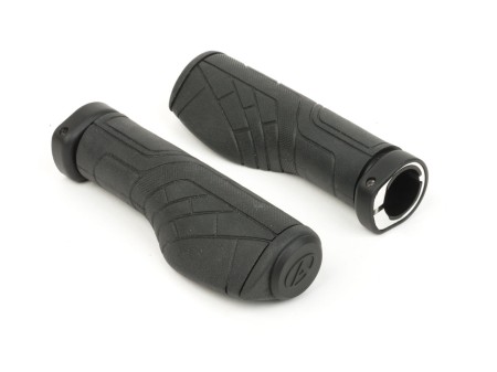 Chwyty kierownicy AUTHOR GRIPLOCK ERGO R35 130mm czarne