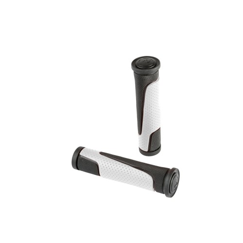Przejdź do produktu Chwyty kierownicy Comet 2D 125mm, czarno-białe