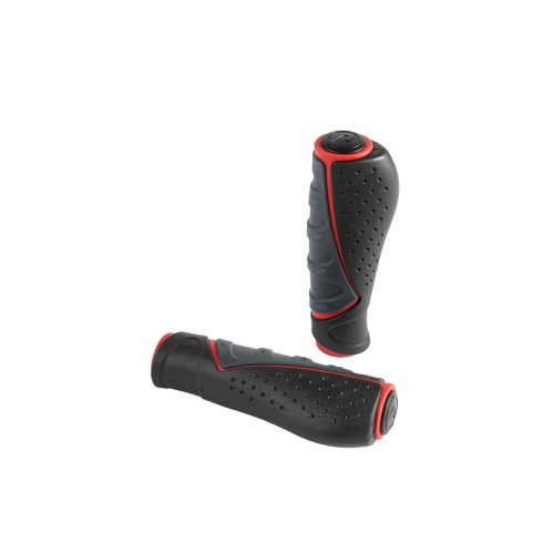 Przejdź do produktu Chwyty kierownicy Comfort 3D 92mm, grafitowo-czarno-czerwony