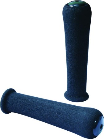 Chwyty kierownicy AUTHOR AGR-F-129 130mm czarne