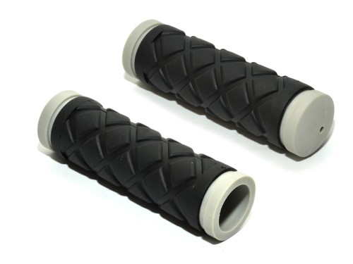 Przejdź do produktu Chwyty kierownicy AUTHOR JUNIOR R5 100mm czarno-szare