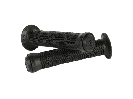 Chwyty kierownicy Shamann 150mm, czarne