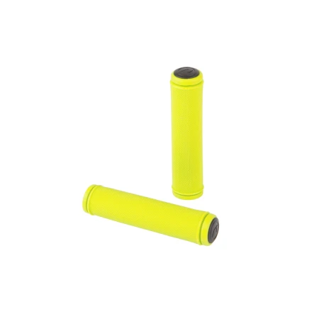 Chwyty kierownicy Orion 130mm, żółte fluo