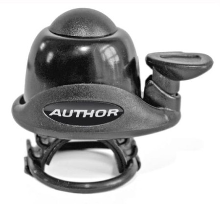 Dzwonek rowerowy AUTHOR AWA-60 czarny