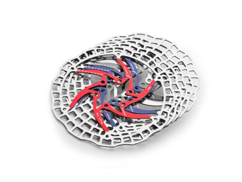 Przejdź do produktu Tarcza hamulcowa Nano 140 mm, ze śrubami, czerwona