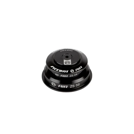 Stery pół-zintegrowane HSI-AIR Taper 1-1/8"-1.5" ZS44/ZS56 taper, łożyska maszynowe, czarne