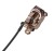 Hamulec hydrauliczny, DOMINION A4, tył, czarno-złoty, przewód 160 cm
