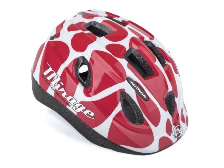Kask AUTHOR MIRAGE czerwono-biały 52-56