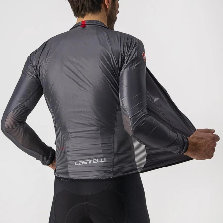 Kurtka kolarska Aria Shell, dark gray, rozmiar XXL