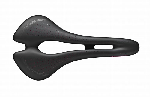 Przejdź do produktu Siodełko ASPIDE SUPERCOMFORT LADY RACING WIDE OPEN czarne + PRESA CORSA TEAM KIT LADY