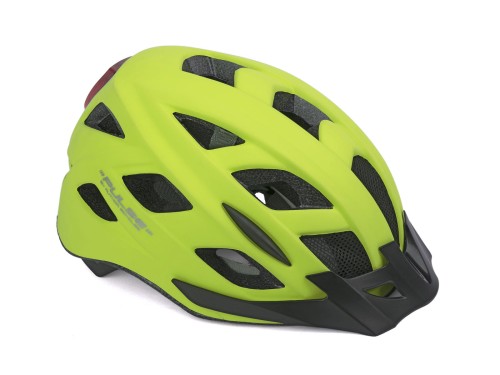Przejdź do produktu Kask AUTHOR PULSE LED X8 żółty fluo 58-61 (z lampką tylną)