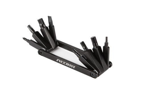 Przejdź do produktu Zestaw kluczy Nero-8, 8 funkcji, aluminiowy płaski, czarny