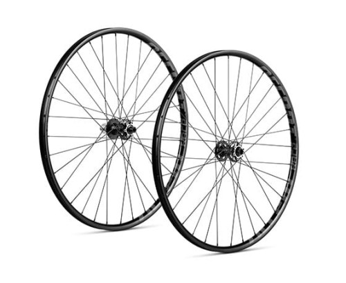 Przejdź do produktu Koła 29" Race Pro v2, czarno-szare, komplet, przód: 15x100mm, tył: 12x142mm, bębenek Shimano 10