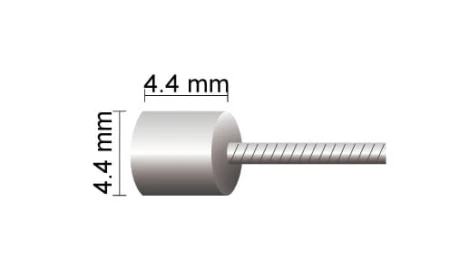 Linka przerzutki ze stali nierdzewnej szlifowanej z 31 drutów stalowych, 1.1mm x 2000mm