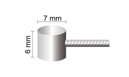 Linka hamulca MTB ze stali nierdzewnej szlifowanej z 31 drutów stalowych, 1.5mm x 1700mm